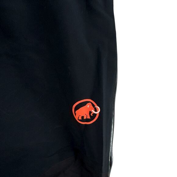 Men's, Sz 36, Mammut Eiger Extreme, GORE-TEX Pro Ski Bibs, Black - Picture 7 of 11